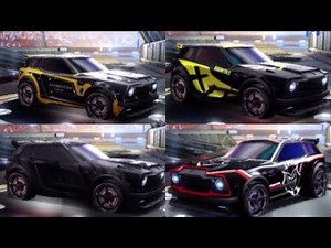 ALL *NEW* FENNEC ESPORT DECALS SHOWCASE! - Rocket League