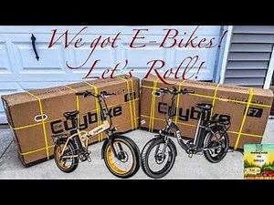 We got E-bikes! EUYBIKE F6 & F7