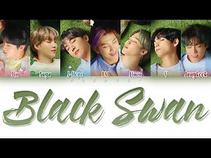 BTS (防彈少年團) - BLACK SWAN (Japanese Version) Lyrics (Color Coded Lyrics Eng/Rom/Kan)