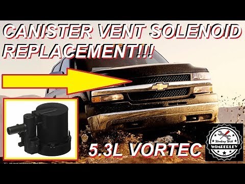How To Replace Vapor Canister Vent Solenoid GM 5.3L Vortec Replacement EVAP Purge System Code P0446