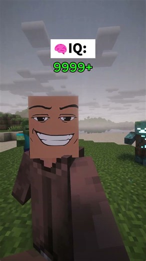 When the genius noticed the operator | Minecraft animation, zombie attack #minecraft #memes