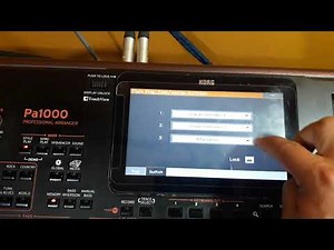 revisión del teclado korg pa 1000 y sus funciones parte #3