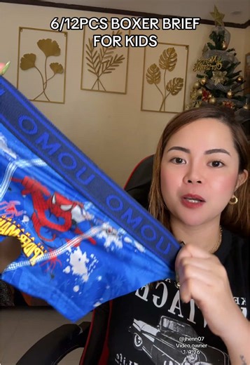 Comfortable Boxer Briefs for Kids in 6/12 Packs