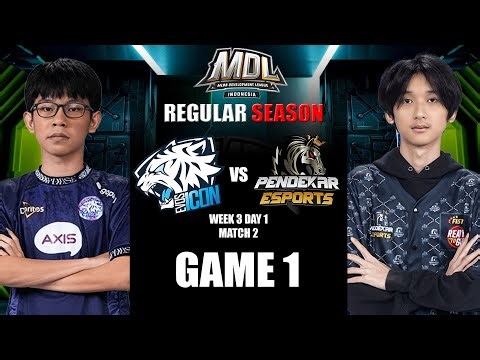 EVOS ICON VS PENDEKAR GAME 1 - MDL INDONESIA SEASON 12
