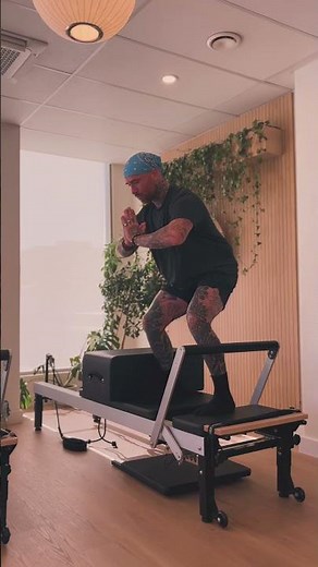 Reformer Pilates | Standing Splits | Short Box Squat Series for Strong Legs & Balance | Myles Within