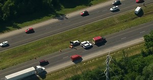 Serious injury reported in two-vehicle crash on I-57