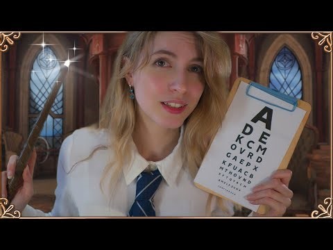 ASMR | CRANIAL NERVE EXAM ✧ RAVENCLAW Common Room ✧ Luna Lovegood RP