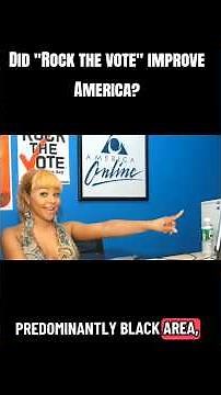 Did Rock the vote improve America?