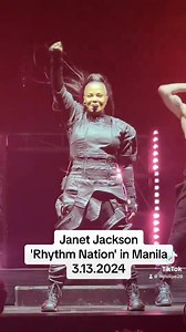 306K views · 4.1K reactions | WATCH: Janet Jackson groovs to "Rhythm Nation" during her "Together Again" concert in Araneta Coliseum on Wednesday, March 13. | via MJ Felipe, ABS-CBN News | ABS-CBN News | Facebook