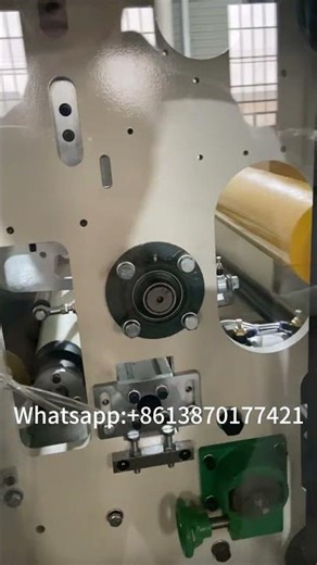 Full automatic toilet paper rewinding machine #papermakingmachine #smalltoiletpapermakingmachine