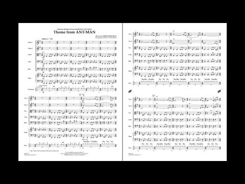Theme from Ant-Man by Christophe Beck/arr. Sean O'Loughlin