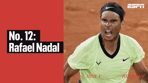 ESPN's Top 100 athletes: Tennis' elite players