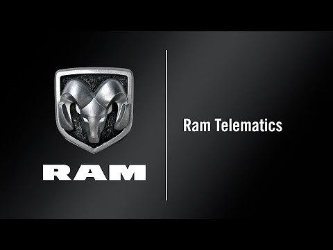 Ram Telematics | How To | 2021 Ram ProMaster & ProMaster City