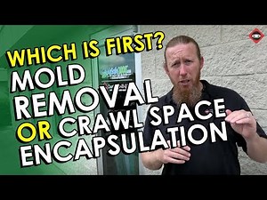 Crawl Space Mold Removal or Crawl Space Encapsulation, Which is First?