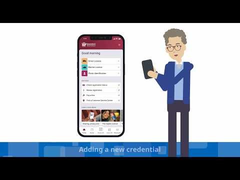 Queensland Digital Licence app: How to add a credential