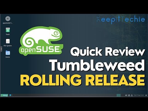Exploring OpenSUSE Tumbleweed | The Cutting-Edge Linux Distro!