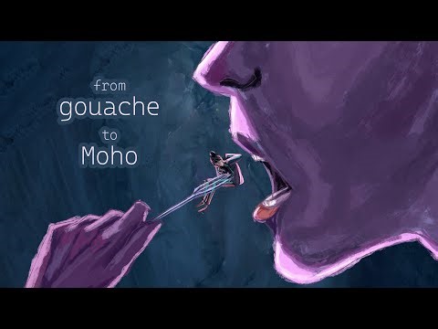 From gouache to Moho animation!