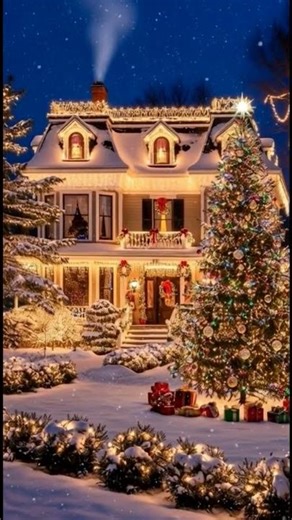 Christmas Background Video | Relaxing Holiday Ambience