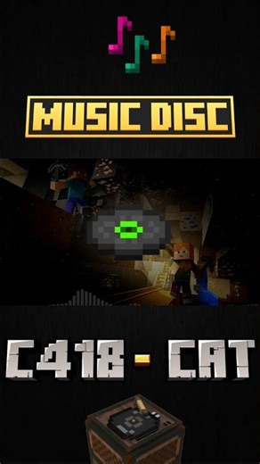 Cat - C418 | Minecraft Music Disc #minecraft #disc #music