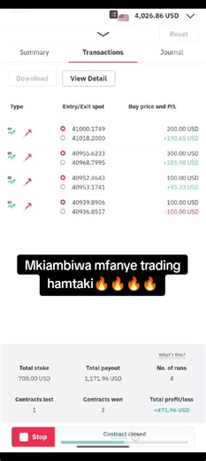 Growing my Binary Trading Deriv account using this method📈📊 #deriv #forex #fyp #binary