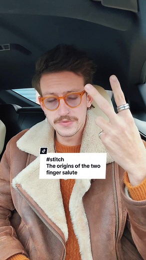 Origins of the Two Finger Salute Explained