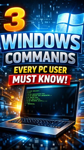 Enzo Says on Instagram: "3 SECRET COMMANDS 👇 1️⃣ Clear Junk Files Press Windows + R* Type 👉 %temp% and hit Enter Action: Select all and Delete. 2️⃣ Refresh System Cache Press Windows + R Type 👉 prefetch and hit Enter Action: Delete all files to refresh your Windows cache. 3️⃣ Fix Internet & Lag Press Windows + R Type cmd and press Ctrl + Shift + Enter (Run as Admin) Type 👉 ipconfig /flushdns and hit Enter. Result: Clears DNS cache and fixes connection issues. Follow for more 15-second PC hac