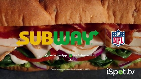Subway TV Spot, 'Eat Fresh Refresh: Touchdown Passes'