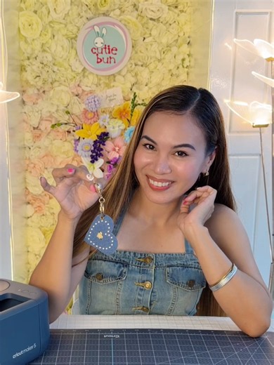 POV: You just unboxed your Cricut… so you make THIS. First project = rhinestone bag charm Easy enough for beginners. Cute enough to make another. And another. What would yours say? #CricutPH #CricutMaker5 #CricutBeginner #CricutProjects #BagCharm