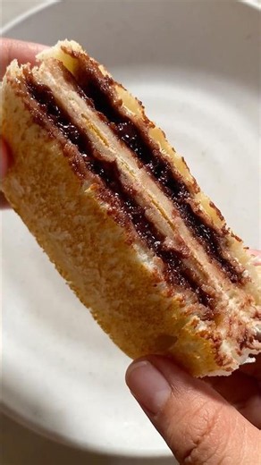 3 ingredients 😱❤️ #simpleSnacks #3IngredientsSnacks #whitebreadsnack #cheapSnacks #easySnacks #sh...