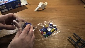 Assembling a Detailed Lego Police Chopper