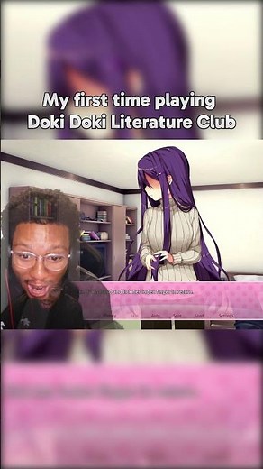 first time playing doki doki literature club