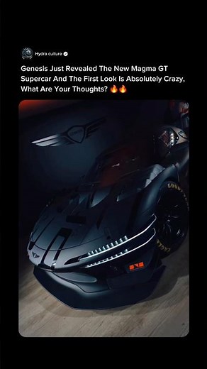 Genesis Just Revealed The New Magma GT Supercar And The First Look Is Absolutely Crazy 🔥🔥