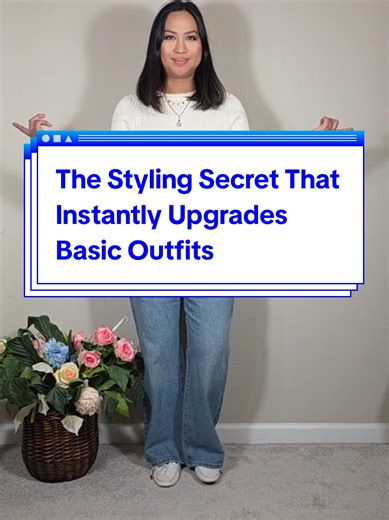 The power of the third layer 👏 If your outfit ever feels fine but not polished… this is why. Adding a third layer (blazer, coat, jacket, or cardigan) instantly adds structure, balance, and intention—especially for midsize bodies and women over 40. It helps define the shoulders, smooth the midsection, and makes even simple knitwear look put-together instead of unfinished. Same outfit. One extra layer. Completely different vibe. Save this for when your outfit feels “meh” and you don’t know why 🤍