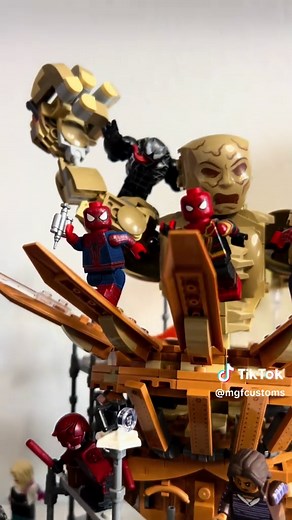 LEGO Spider-Man Custom Figures Display and Setup
