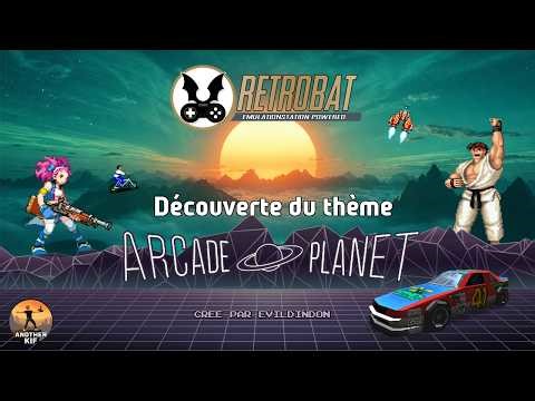 Thème Arcade Planet pour Retrobat par EvilDindon
