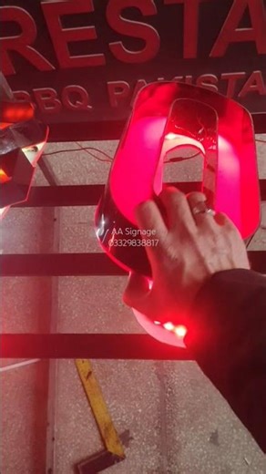 3d acrylic letters unboxing|3D letter installation on grill|3D Signboard making tutorial|AA Signage