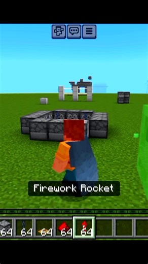 Let's make a Elytra launcher in Minecraft.#shorts #minecraft