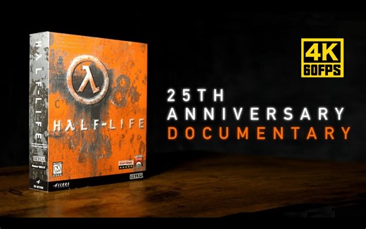 【4K60帧】《半条命 Half-Life》25周年官方纪录片 | 来源：Valve | 机翻中文