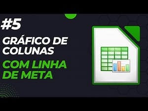 Column Chart with Goal Line | Series: Charts in LibreOffice Calc