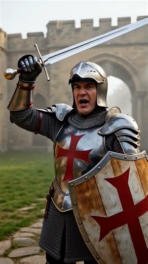 Medieval Knight ⚔️ | Brave Hero of England 🇬🇧 | Cute 3D AnimationCute Medieval Knight 🏰 Pixar 3D