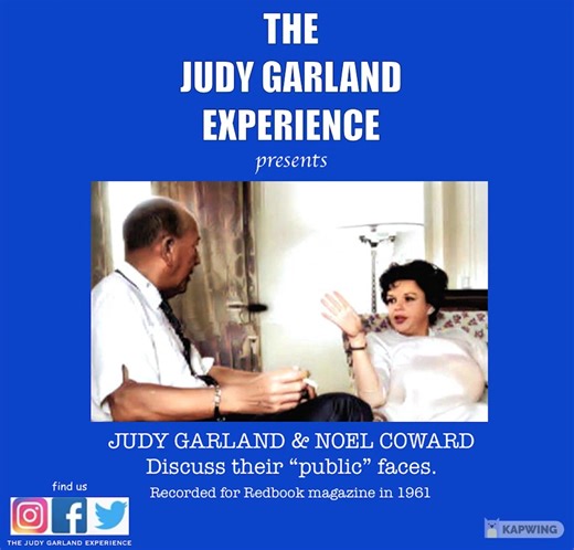 1K views · 83 reactions | Remembering Noel Coward on the 124th anniversary of his birth. Happy Birthday, Sir Noel Pearce Coward, wherever you are! | The Judy Garland Experience | Facebook