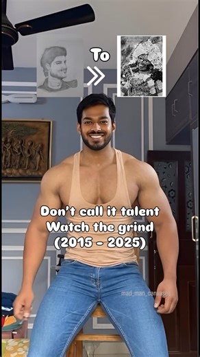 Mad Man Canvases | Sketch & Commissioned Artist on Instagram: "People love the final artwork but skip the years it took to draw clean lines.This isn’t talent. This is repetition, correction, and patience stacked daily.If you think it’s gifted, here’s the proof it’s not. art progress, drawing journey, artist improvement, sketching practice, beginner to pro art, realistic drawing, daily art routine, art motivation, shading practice, how to improve drawing, art transformation . . . . #artprogress #