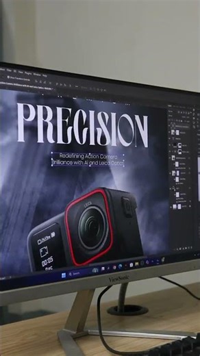 How to design a premium action camera poster