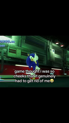 Sonic Generations Funny Moment: Game Deletes Me