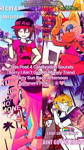 Songs Sorry I Ain't Got No Money - Animation Meme Trend Same Collage Best | #Animation #College
