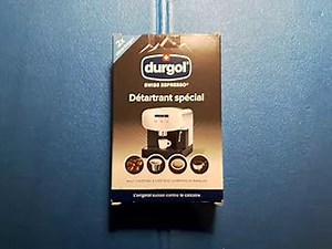 Durgol Swiss Espresso, Descaler and Decalcifier for All Brands of Espresso Machines and Coffee Makers, 4.2 Fluid Ounces (Pack of 4)