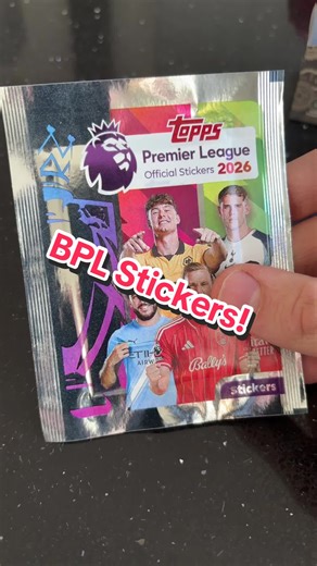 Topps premier league 2026 stickers! #bpl2026 #topps #stickers