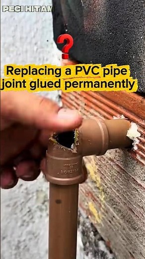 How to Replace a Permanently Glued PVC Pipe Joint