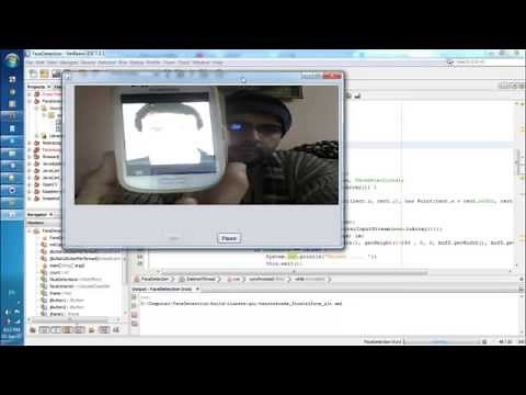 Real Time Face Detection using OpenCV with Java "with code"