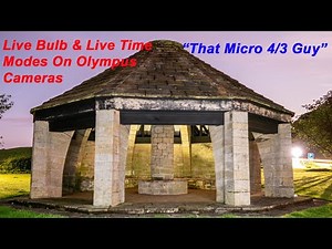 How to use the Live Bulb & Live Time Shooting modes on Olympus cameras